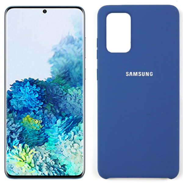 

Чехол Original Soft Case Samsung G985 Galaxy S20 Plus Синий (30250)
