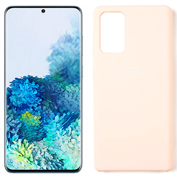 

Чехол Original Soft Case Samsung G985 Galaxy S20 Plus Бежевый (30249)