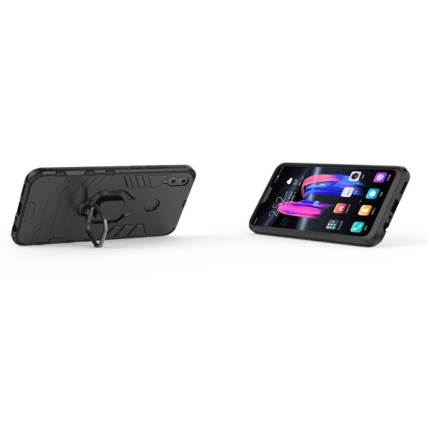 

Ударопрочный чехол Transformer Ring for Magnet для Huawei Honor 8X Черный / Soul Black