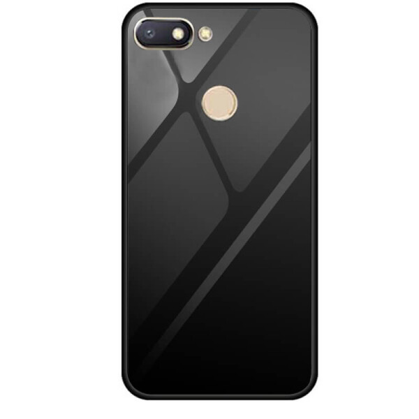 

TPU+Glass чехол Gradient series для Xiaomi Redmi 6 Черный