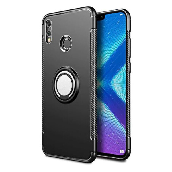 

TPU+PC чехол Deen Verus с креплением под магнитный держатель для Huawei Honor 8X Черный