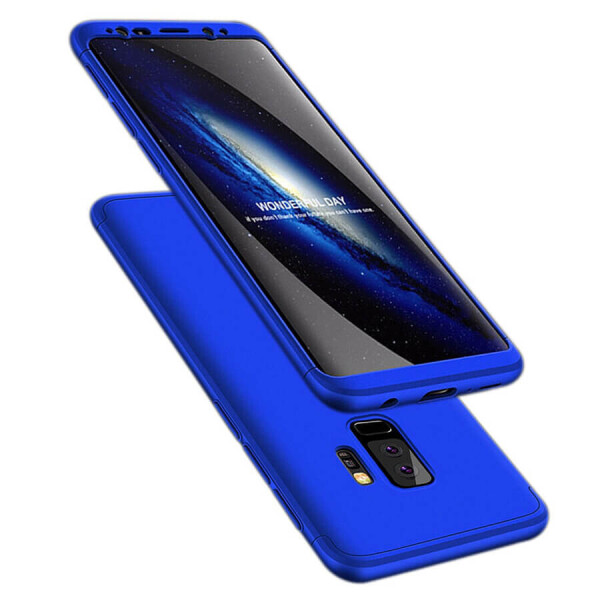 

Пластиковая накладка GKK LikGus 360 градусов для Samsung Galaxy S9+ Синий