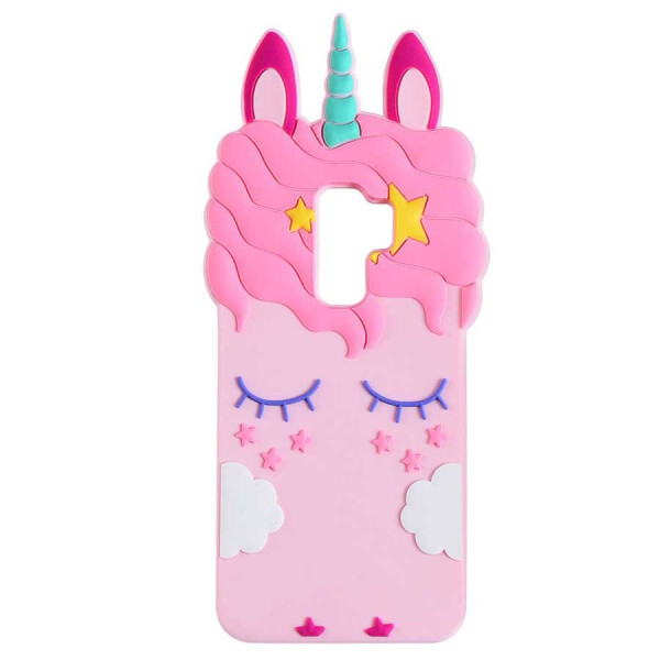 

Силиконовая накладка 3D Little Unicorn для Samsung Galaxy S9 Розовый, Единорог