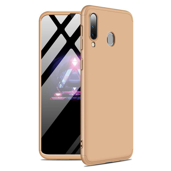 

Пластиковая накладка GKK LikGus 360 градусов для Samsung Galaxy M30 Золотой
