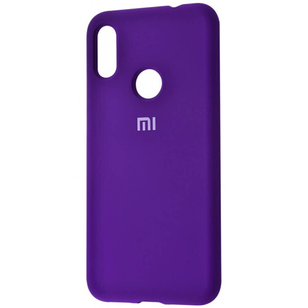 

Чехол Silicone Cover Full Protective (AA) для Xiaomi Redmi 7 Фиолетовый / Purple