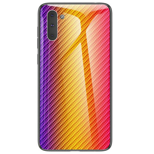 

TPU+Glass чехол Twist для Samsung Galaxy Note 10 Оранжевый