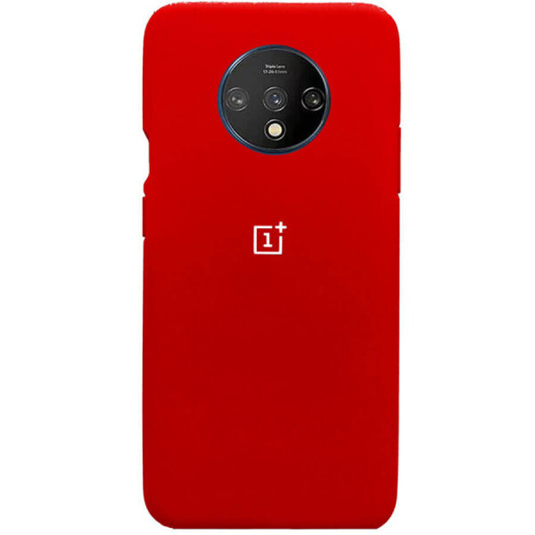 

Чехол Silicone Cover Full Protective (AA) для OnePlus 7T Красный / Dark Red