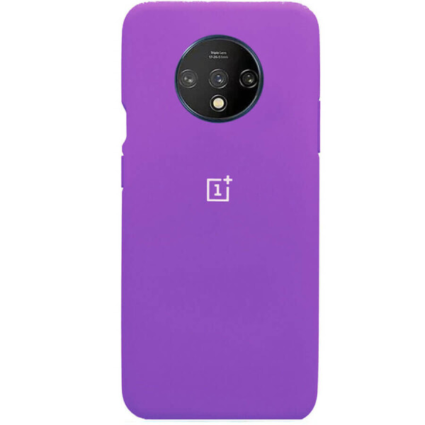

Чехол Silicone Cover Full Protective (AA) для OnePlus 7T Фиолетовый / Grape