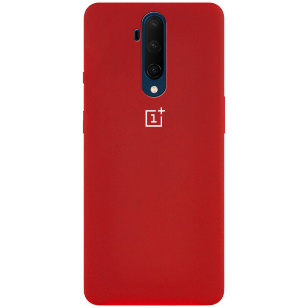 

Чехол Silicone Cover Full Protective (AA) для OnePlus 7T Pro Красный / Dark Red