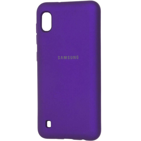

Чехол Silicone Cover Full Protective (AA) для Samsung Galaxy A10s Фиолетовый / Purple