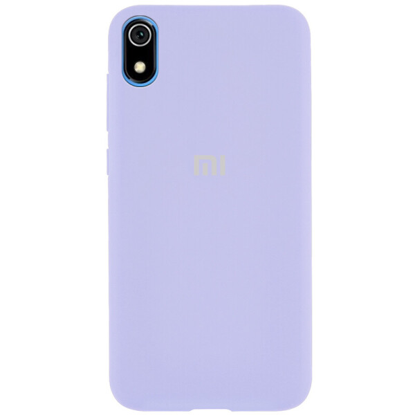 

Чехол Silicone Cover Full Protective (AA) для Xiaomi Redmi 7A Голубой / Mist blue