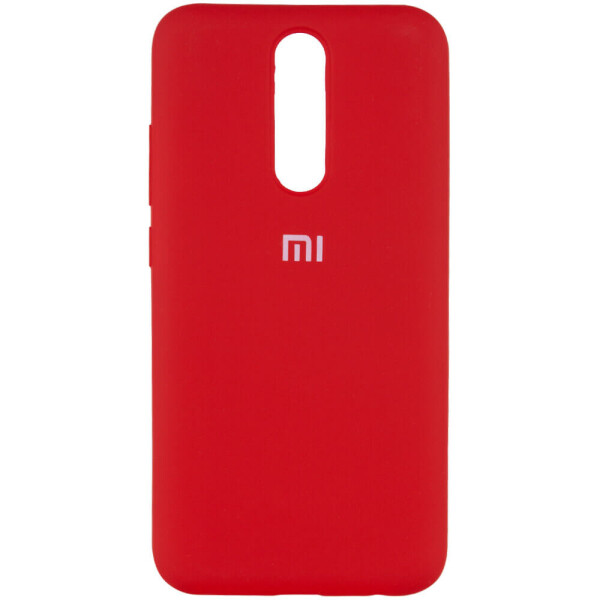 

Чехол Silicone Cover Full Protective (AA) для Xiaomi Redmi 8 Красный / Dark Red