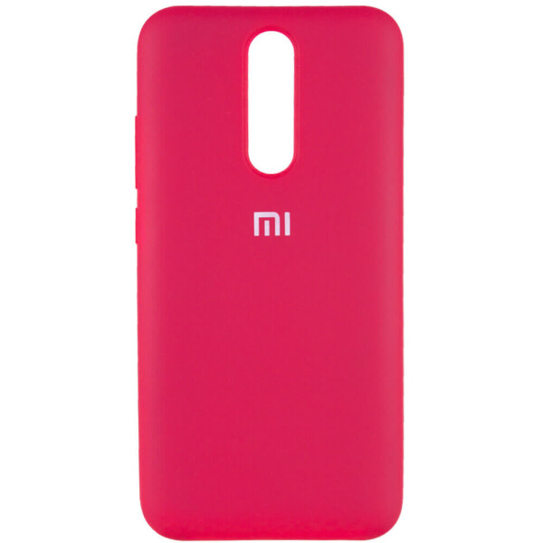 

Чехол Silicone Cover Full Protective (AA) для Xiaomi Redmi 8 Розовый / Hot Pink