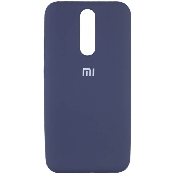 

Чехол Silicone Cover Full Protective (AA) для Xiaomi Redmi 8 Синий / Dark Blue