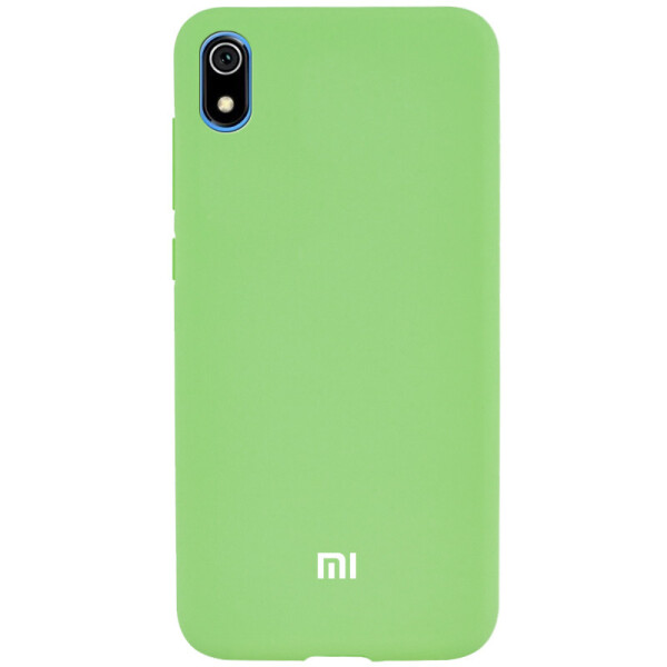 

Чехол Silicone Cover Full Protective (A) для Xiaomi Redmi 7A Зеленый / Green