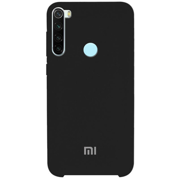 

Чехол Silicone Cover (AA) для Xiaomi Redmi Note 8 Черный / Black