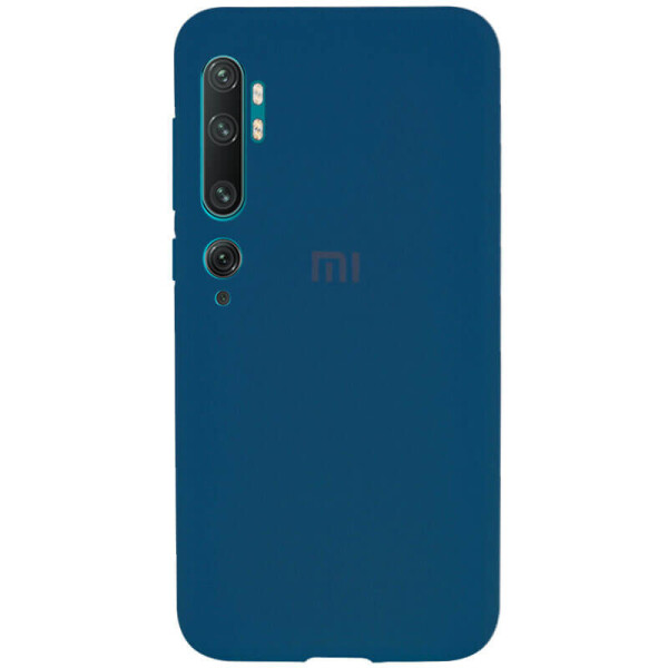 

Чехол Silicone Cover Full Protective (AA) для Xiaomi Mi Note 10 / Note 10 Pro / Mi CC9 Pro Синий / Cobalt