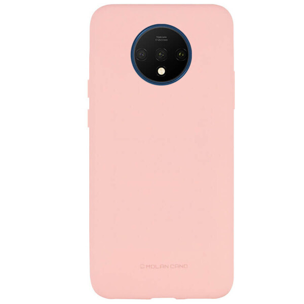 

TPU чехол Molan Cano Smooth для OnePlus 7T Розовый
