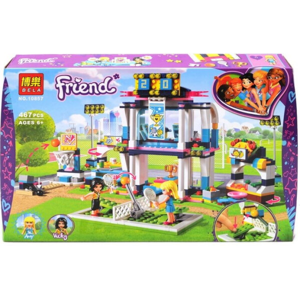 

Конструктор FRIENDS "Стадион Стефани" 384дет. в кор. 41*28*6,5см /24/