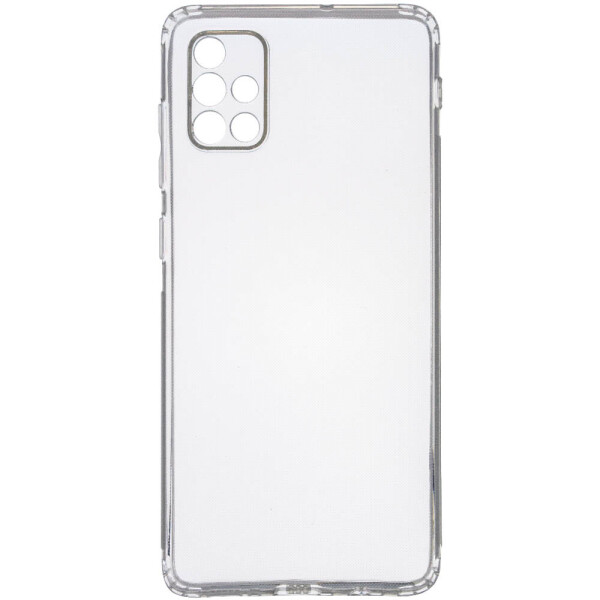 

TPU чехол GETMAN Transparent 1,0 mm для Samsung Galaxy A71 Бесцветный (прозрачный)