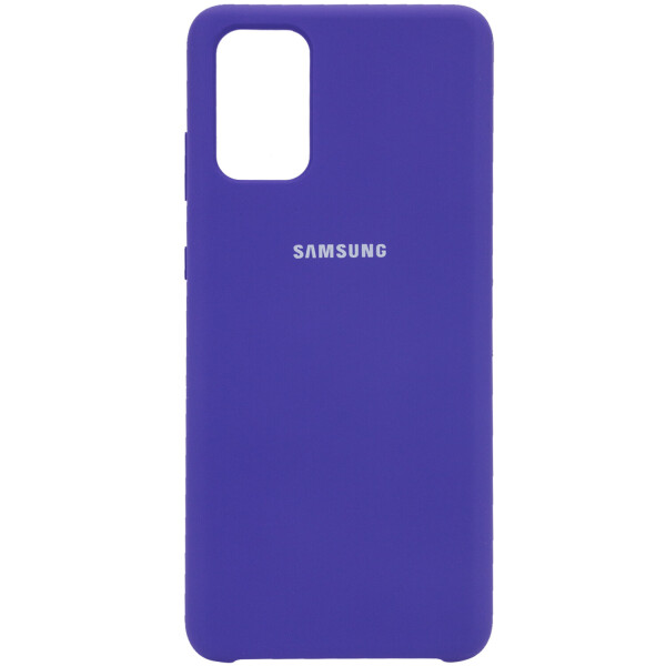 Акция на Чехол Silicone Cover (AA) для Samsung Galaxy S20+ Фиолетовый / Purple от Allo UA