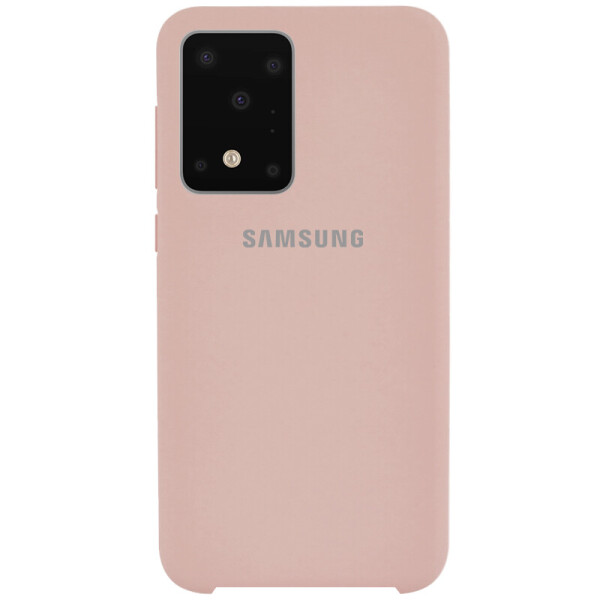 

Чехол Silicone Cover (AA) для Samsung Galaxy S20 Ultra Розовый / Pink Sand