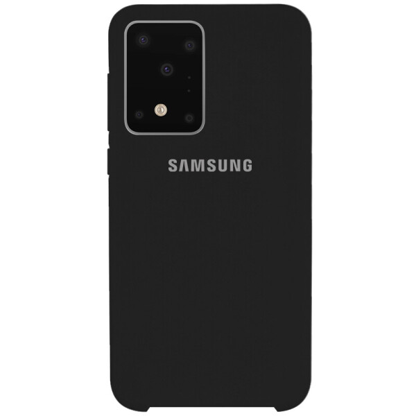 

Чехол Silicone Cover (AA) для Samsung Galaxy S20 Ultra Черный / Black