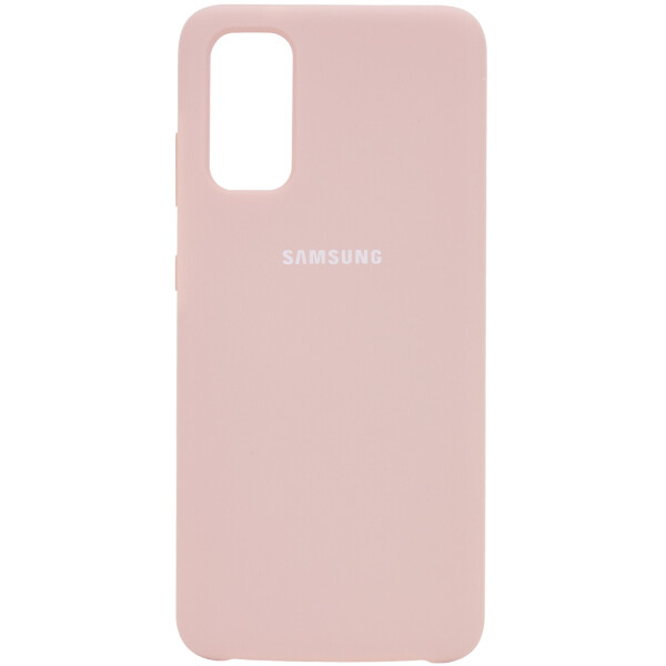 

Чехол Silicone Cover (AA) для Samsung Galaxy S20 Розовый / Pink Sand