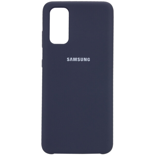 

Чехол Silicone Cover (AA) для Samsung Galaxy S20 Синий / Midnight Blue