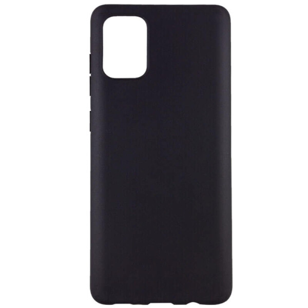 

PU накладка Epik leather series для Samsung Galaxy A71 Черный