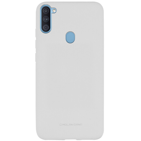 

TPU чехол Molan Cano Smooth для Samsung Galaxy A11 Серый