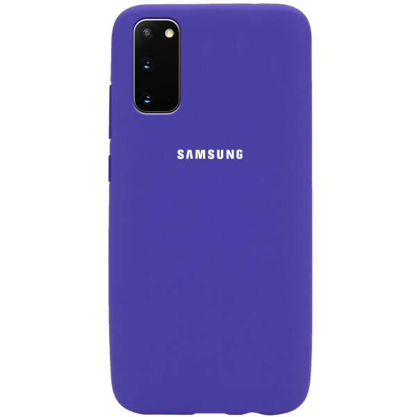

Чехол Silicone Cover Full Protective (AA) для Samsung Galaxy S20 Фиолетовый / Purple