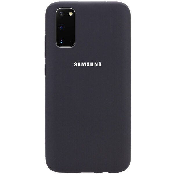 

Чехол Silicone Cover Full Protective (AA) для Samsung Galaxy S20 Черный / Black