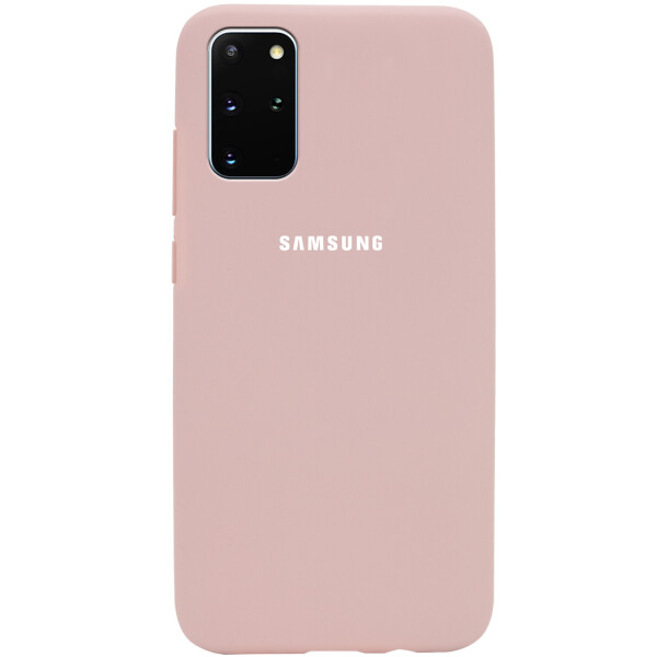 

Чехол Silicone Cover Full Protective (AA) для Samsung Galaxy S20+ Розовый / Pink Sand