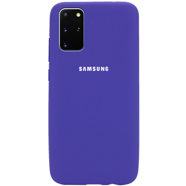 

Чехол Silicone Cover Full Protective (AA) для Samsung Galaxy S20+ Фиолетовый / Grape
