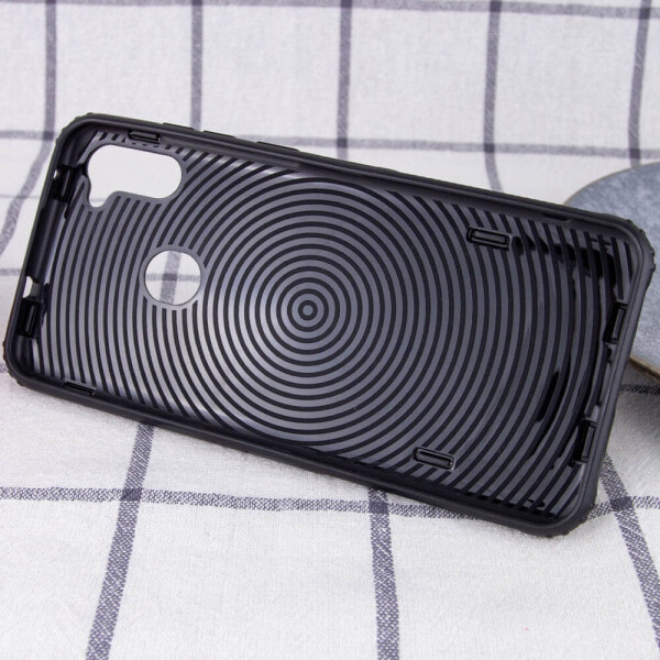 

TPU+PC чехол Deen EdgeRing с креплением под магнитный держатель для Samsung Galaxy A11 Черный