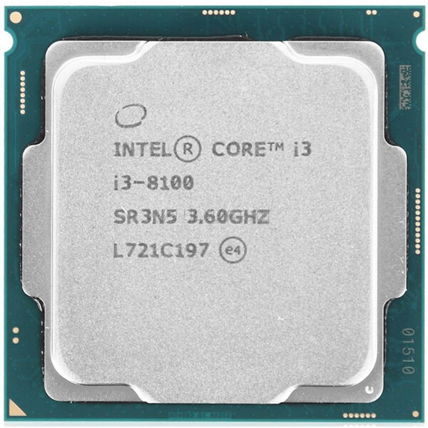 

Intel Core i3-8100 CM8068403377308