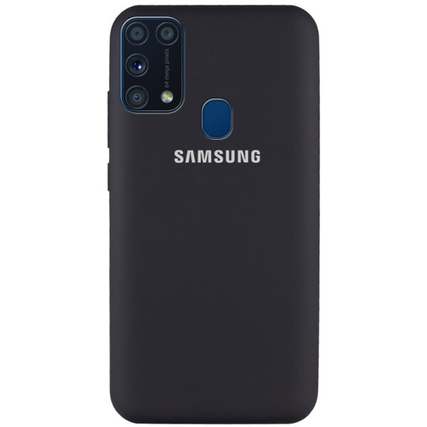 

Чехол Silicone Cover Full Protective (AA) для Samsung Galaxy M31 Черный / Black