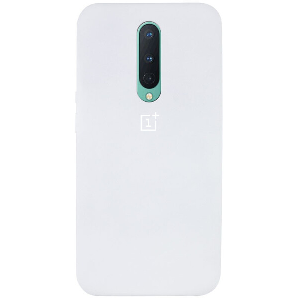 

Чехол Silicone Cover Full Protective (AA) для OnePlus 8 Белый / White