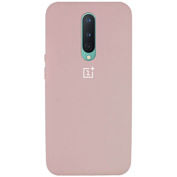 

Чехол Silicone Cover Full Protective (AA) для OnePlus 8 Розовый / Pink Sand