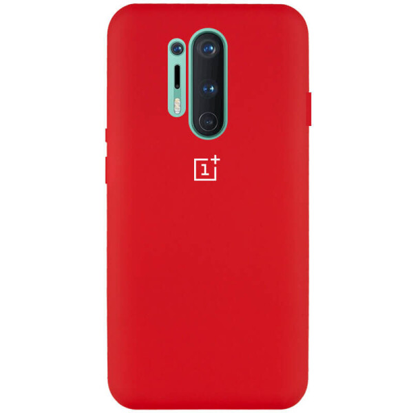 

Чехол Silicone Cover Full Protective (AA) для OnePlus 8 Pro Красный / Dark Red