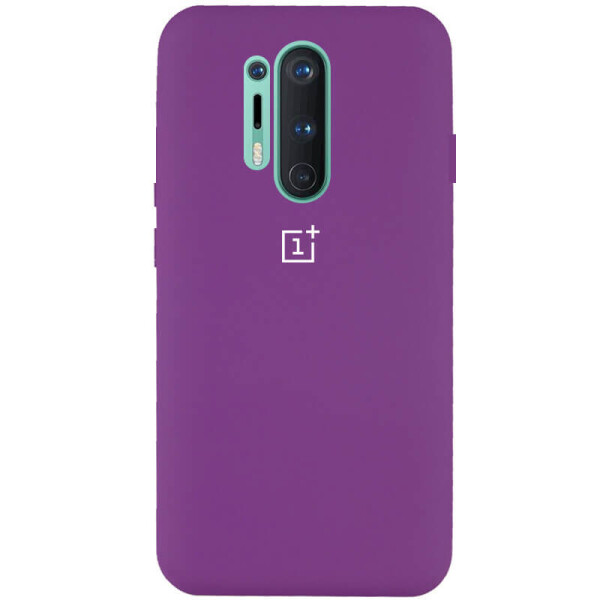 

Чехол Silicone Cover Full Protective (AA) для OnePlus 8 Pro Фиолетовый / Grape