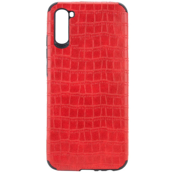 

Кожаная накладка Epic Vivi Crocodile series для Samsung Galaxy A11 Красный