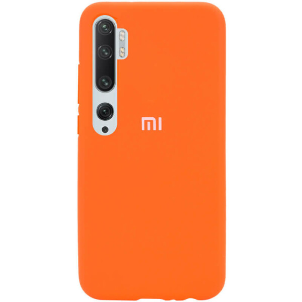 

Чехол Silicone Cover Full Protective (AA) для Xiaomi Mi Note 10 / Note 10 Pro / Mi CC9 Pro Оранжевый / Apricot