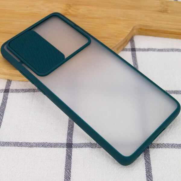 

Чехол Camshield mate TPU со шторкой для камеры для Huawei P40 Pro Зеленый