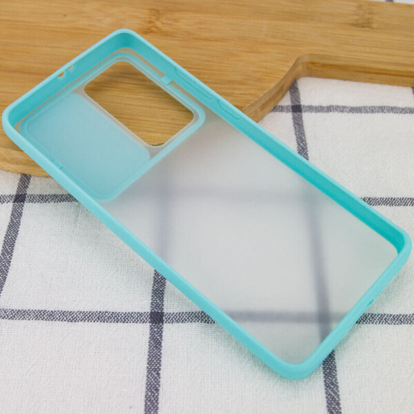 

Чехол Camshield mate TPU со шторкой для камеры для Huawei P40 Pro Бирюзовый