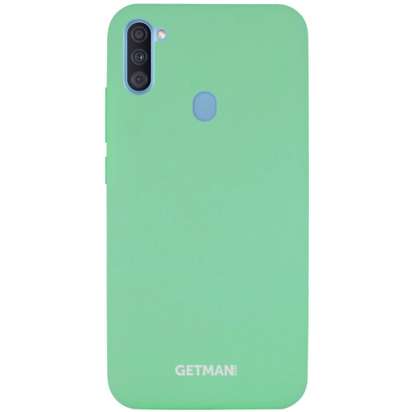 

Чехол Silicone Cover GETMAN for Magnet для Realme 6 Зеленый / Spearmint