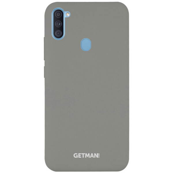 

Чехол Silicone Cover GETMAN for Magnet для Realme 6 Серый / Mist Blue