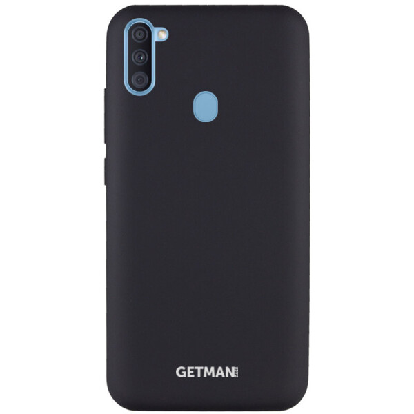 

Чехол Silicone Cover GETMAN for Magnet для Realme 6 Pro Черный / Black