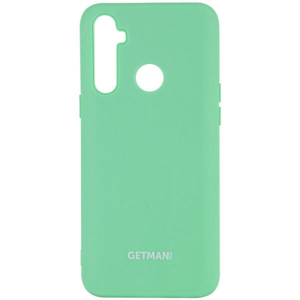 

Чехол Silicone Cover GETMAN for Magnet для Realme C3 Зеленый / Spearmint